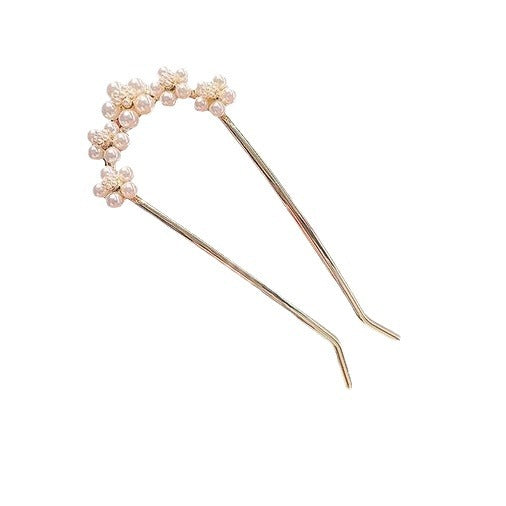 Fairy Temperamental Pearl Hairpin Modern Minimalist Hairpin Ancient Style Dangling Ornament 40g