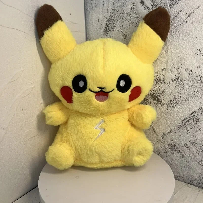 Pokemon Breathing Pikachu Glowing Doll Cartoon Anime Character Accessories Kawaii Soothing Children Toy Gift Room Decoration