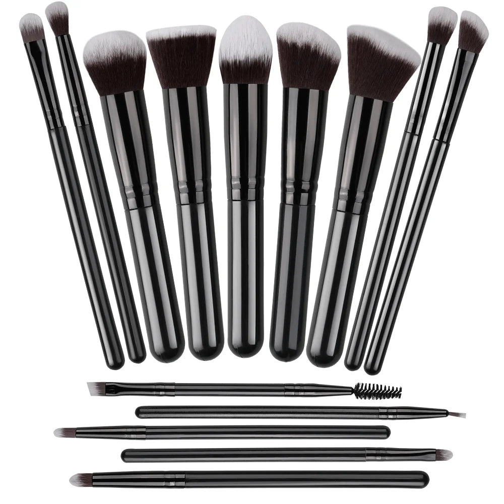 Professional 14/16PCS Makeup Brushes Set Soft Fluffy Eye Shadow Foundation Blush Powder Concealers Female Cosmetics Beauty Tools