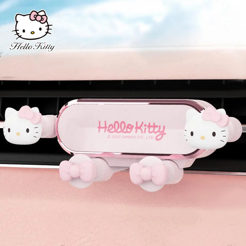 Sanrio Hello Kitty Air Freshener Car Perfum Kawaii Propeller Outlet Vent Fresheners Perfume Suitable for Car Interior Decoration