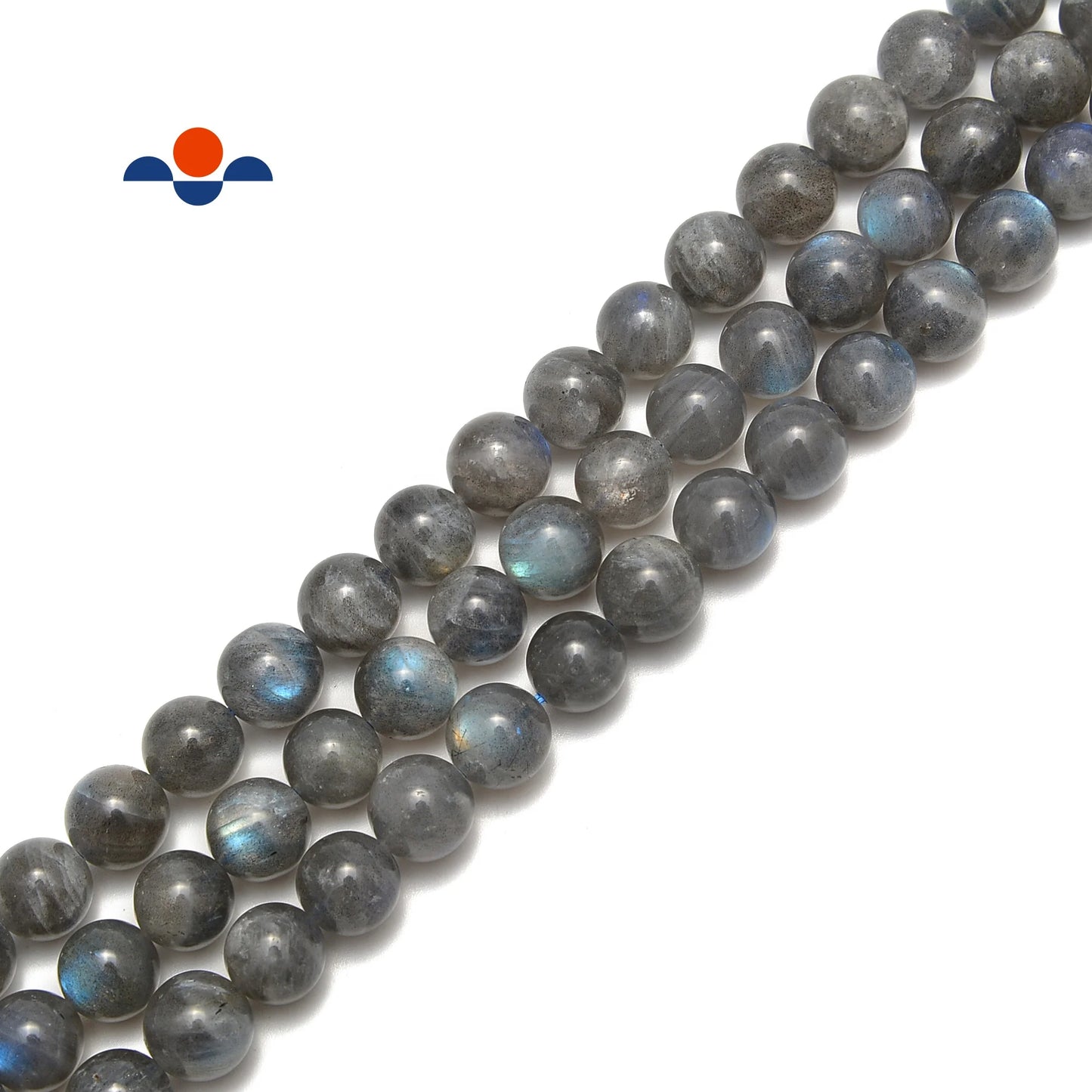 Top Quality 6mm/8mm/10mm Labradorite Smooth Round Gemstone Loose Beads for Jewelry Making