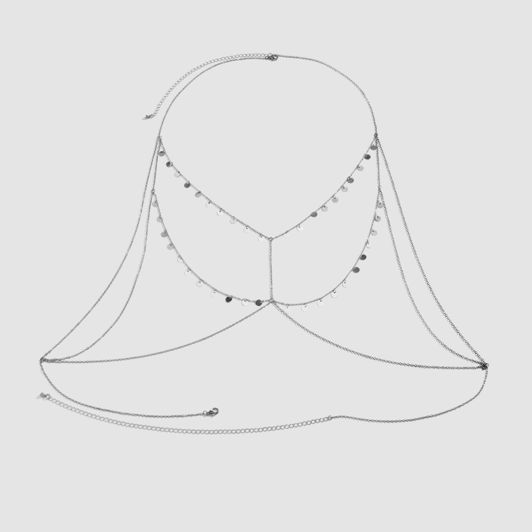 TASSAL BODY CHAIN [GOLD/SILVER]