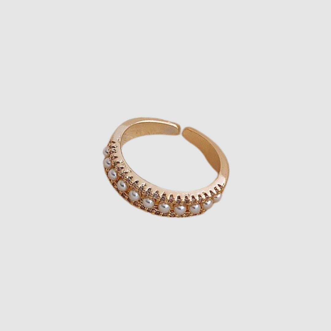 IVA PEARL RING [GOLD]