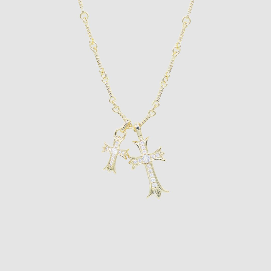 QUINCY NECKLACE [SILVER/GOLD]