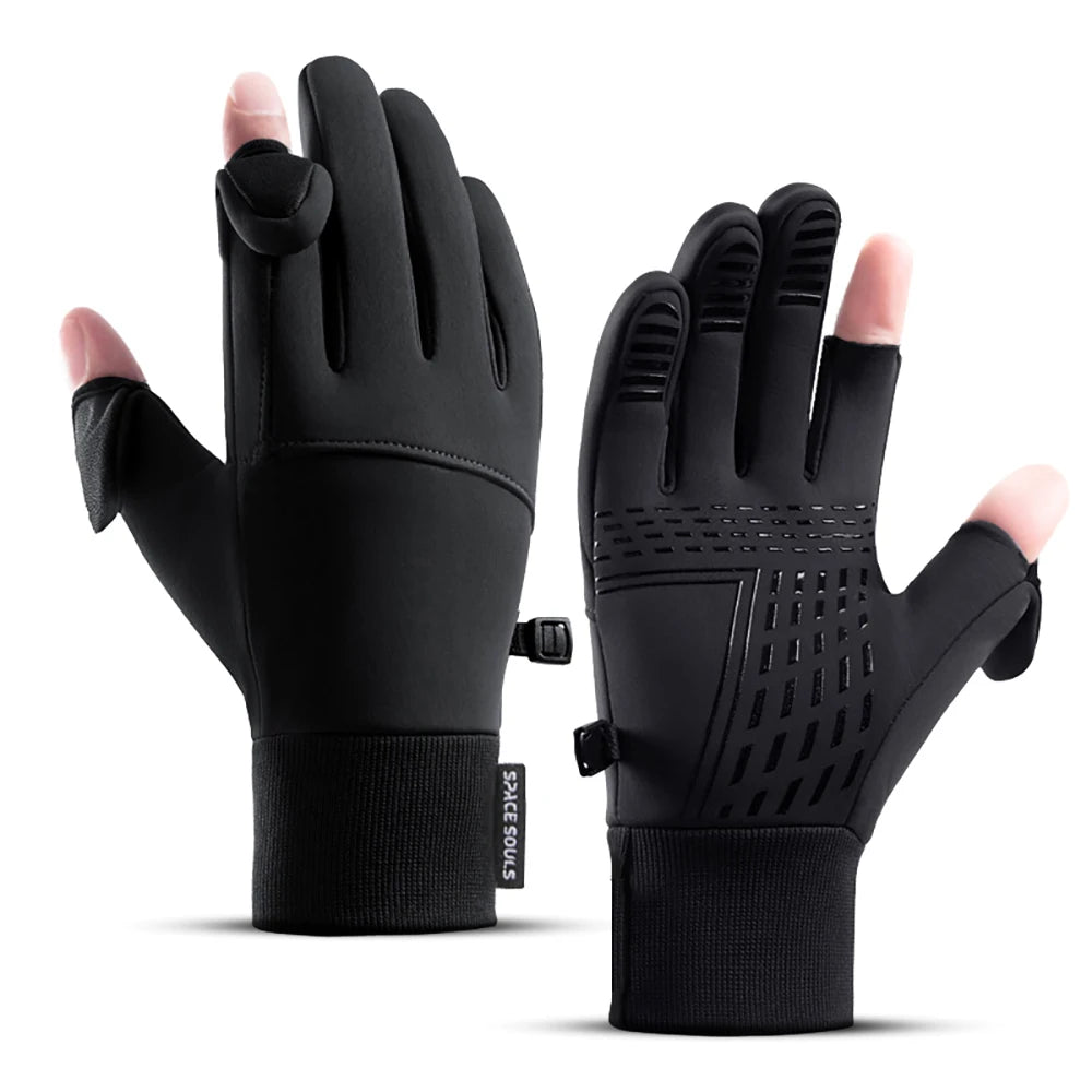 Winter Warm Gloves Windproof Waterproof Touchscreen Gloves Men Women Outdoor Sport Running Fishing Cycling Skiing Gloves