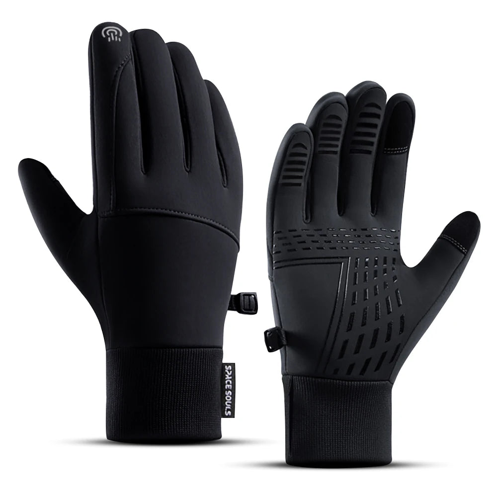 Winter Warm Gloves Windproof Waterproof Touchscreen Gloves Men Women Outdoor Sport Running Fishing Cycling Skiing Gloves