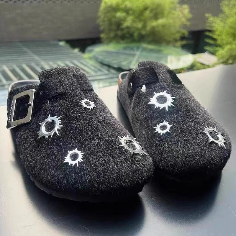 Women Slippers Men Flat Mules Beach Sandals Quick Drying Water Shoes Work Casual Garden Lightweight Slippers Summers Clogs