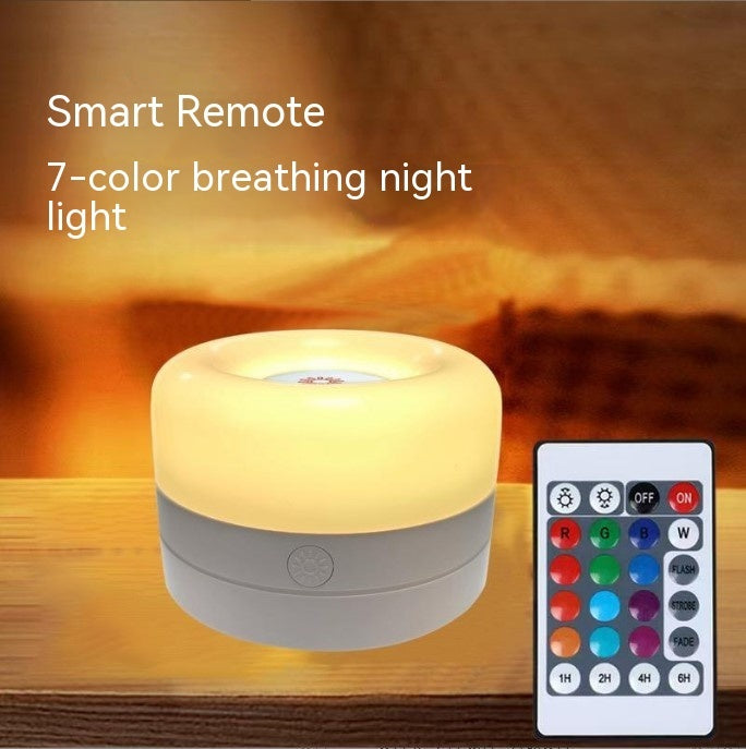 weight 120g Seven-color Ambience Light Touch Charging Outdoor LED Camping Lamp