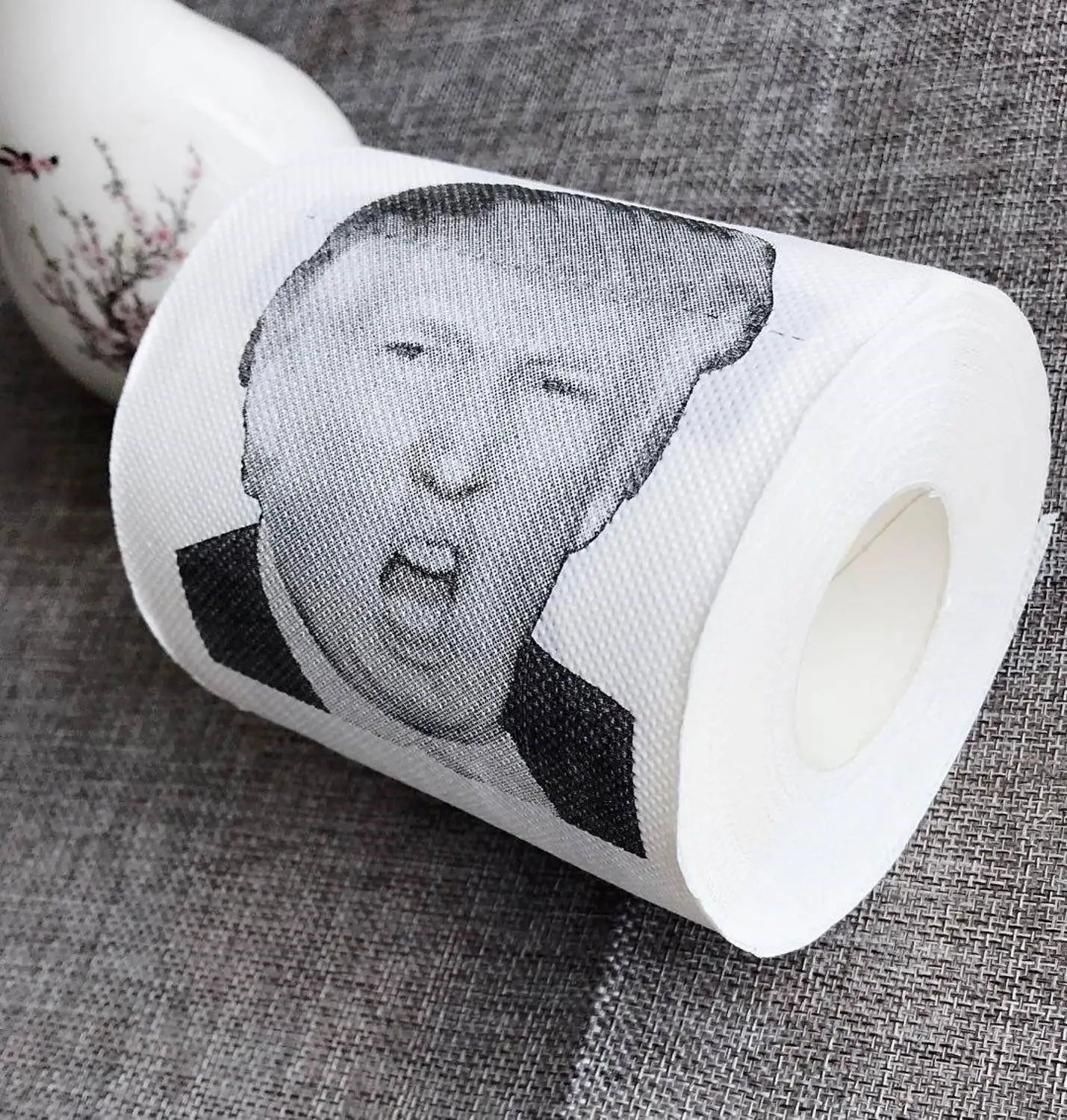 Żart Zabawny Papierowy Tkanina Gag Prezent Prank Żart Kreatywna Łazienka Zabawny Papier Toaletowy Prezydent Donald Trump Papier Toaletowy Dropshipping