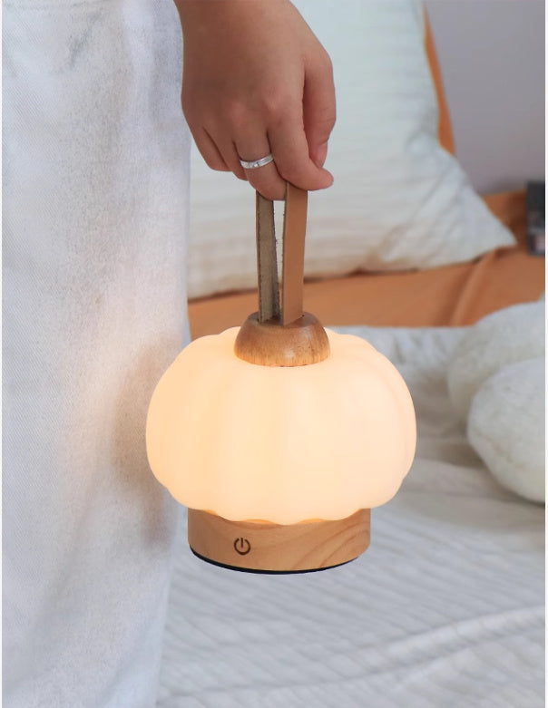 Price 42.19 usd weight 1050g Portable Small Pumpkin Light Mini Decorative Ornaments Charging Lamp