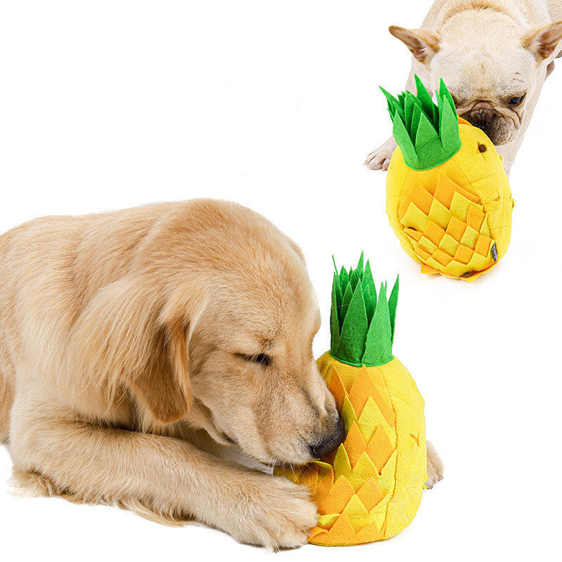 price 4.19usd weight 125g Household Pineapple Sniffing Pet Toy