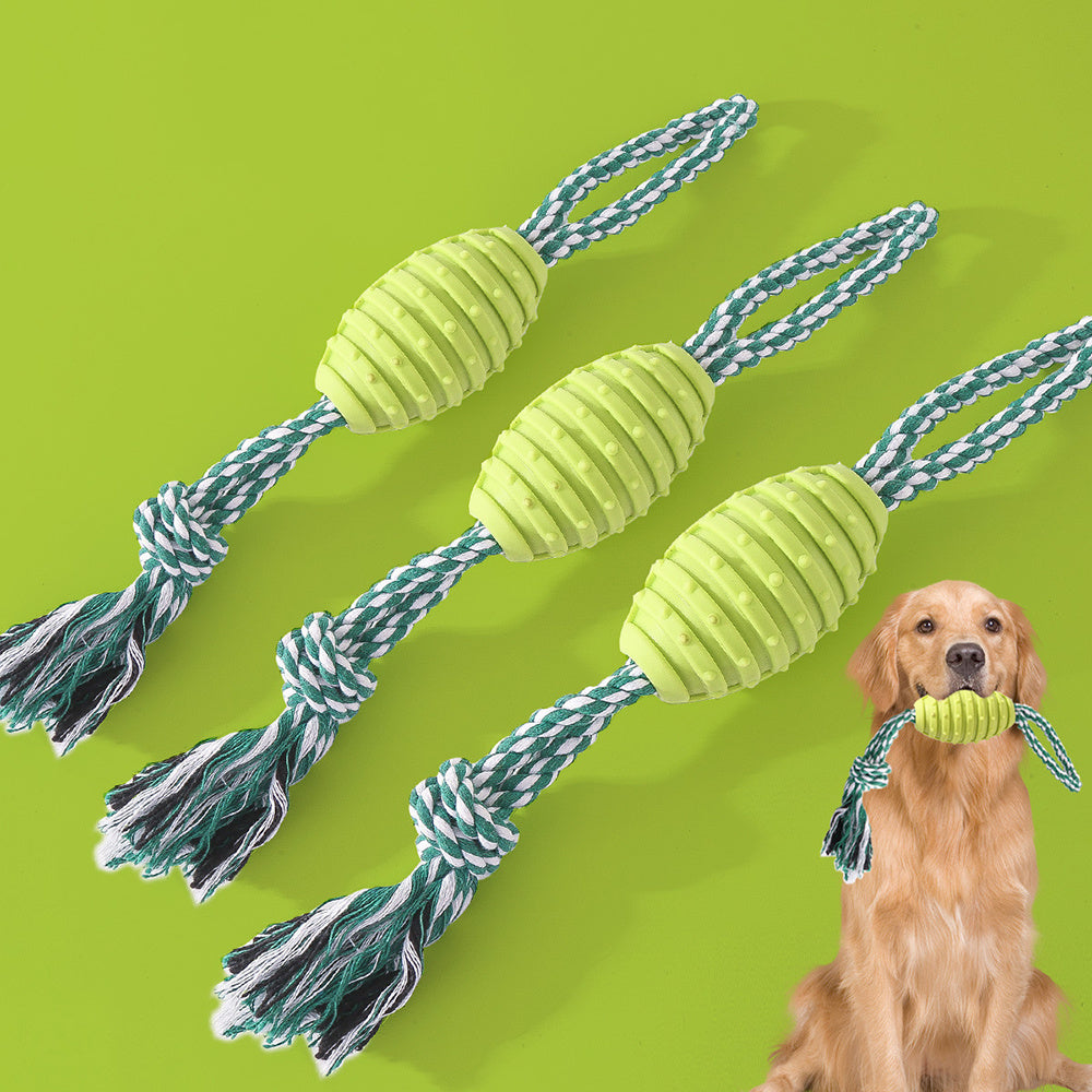 weight 180g Dog Toys Pet Chew Toy Durable Chewers Toy For Aggressive Dogs With Rope - Indestructible Rope Dog Toys - Best Set For Heavy Duty Chewing And Interactive Play