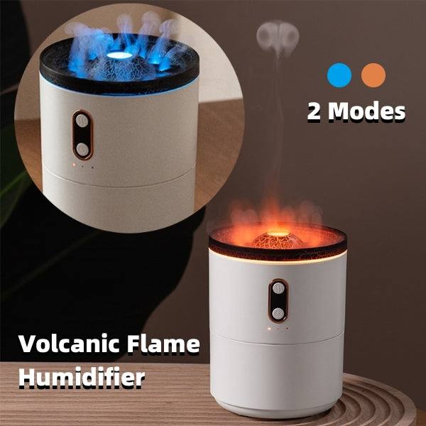 Volcanic Flame Aroma Essential Oil Diffuser USB Portable Jellyfish Air Humidifier Night Light Lamp Fragrance Humidifier  390g