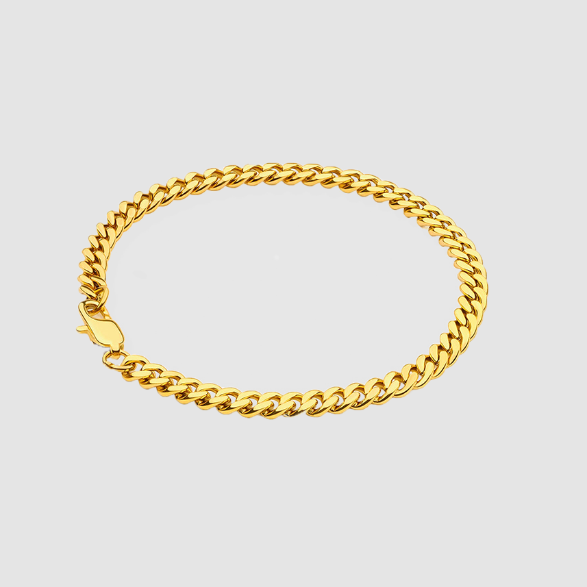 INSEPARABLE BRACELET 5MM [GOLD]