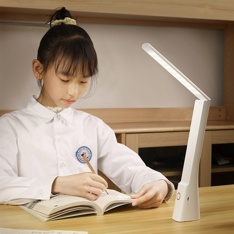 weight 590g Rechargeable Folding Touch Table Lamp LED Eye Protection Learning Light