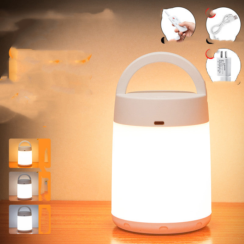 Portable Night Light Rechargeable Bedroom Bedside 290g