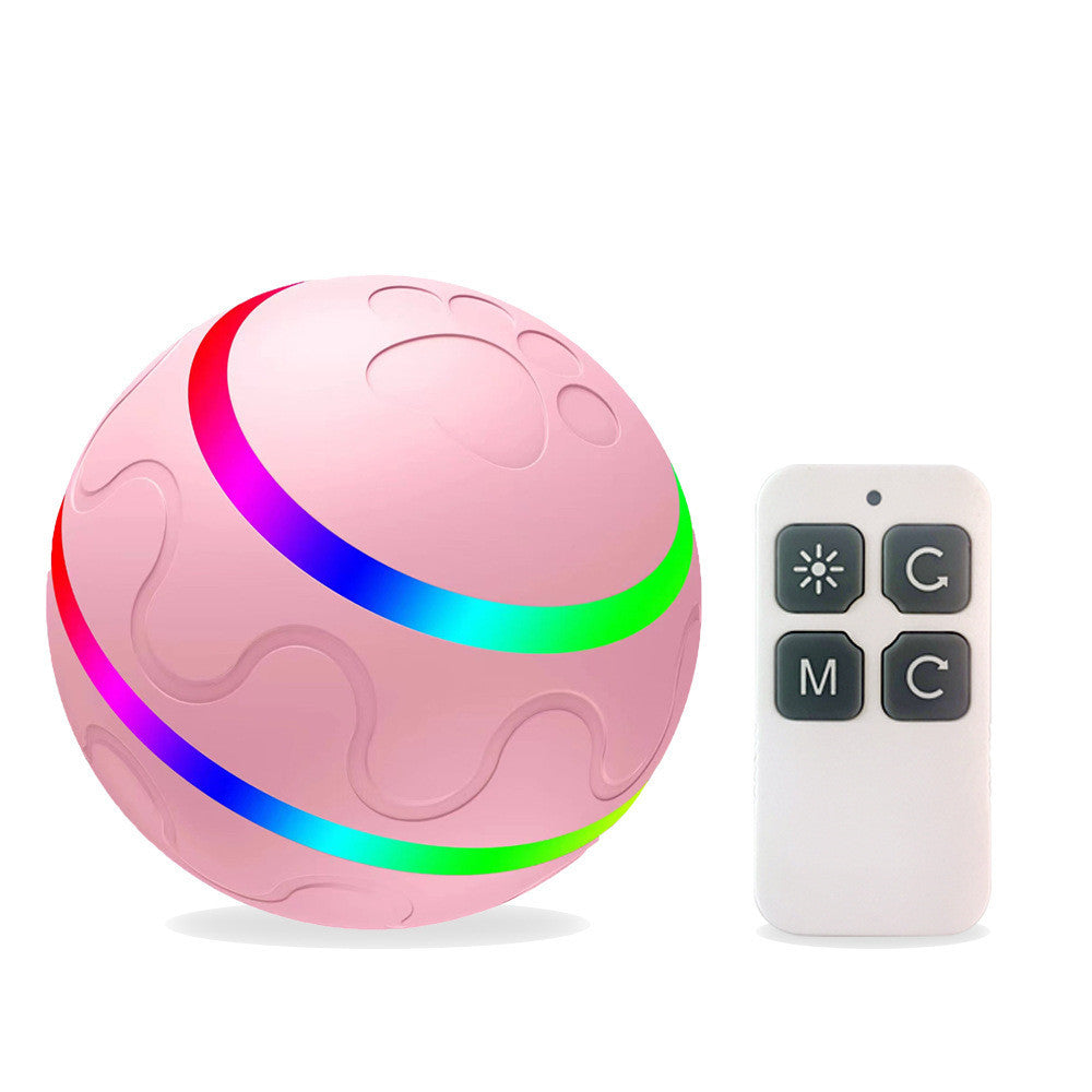 Pet New Cat Wicked Ball Toy Intelligent Ball USB Cat Toys Self Rotating Ball Automatic Rotation Ball 250g