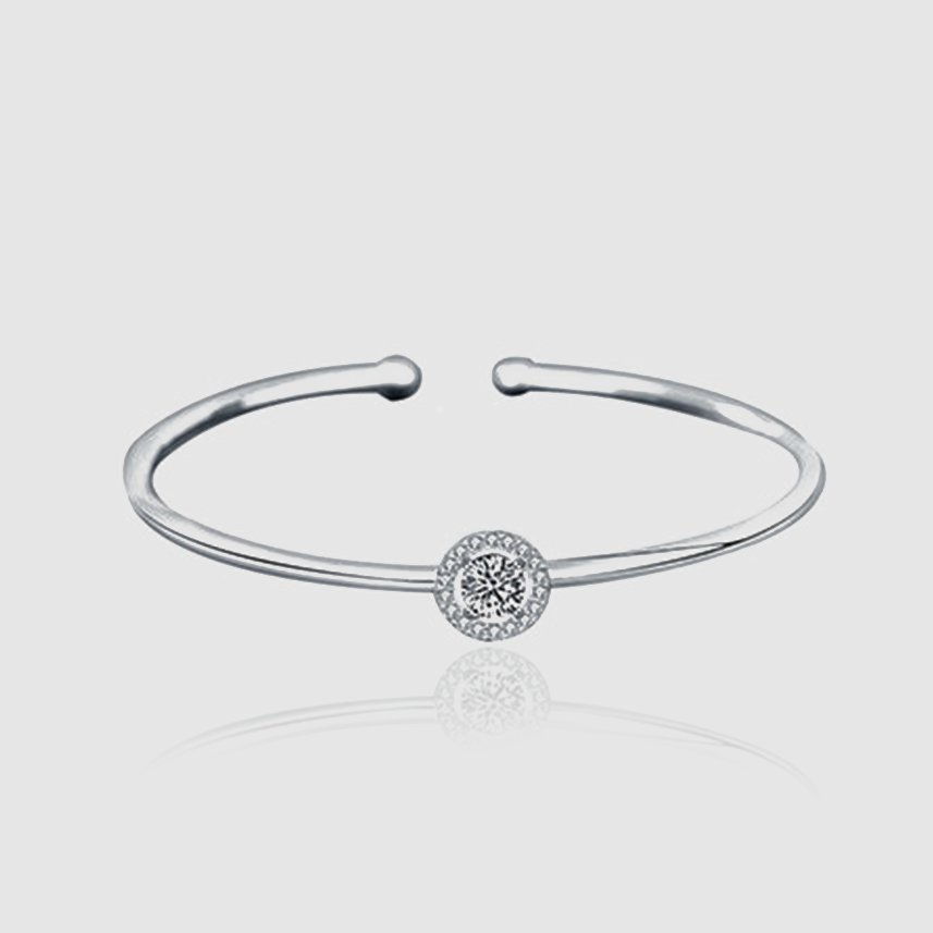 RECOGNISE BANGLE [SILVER]