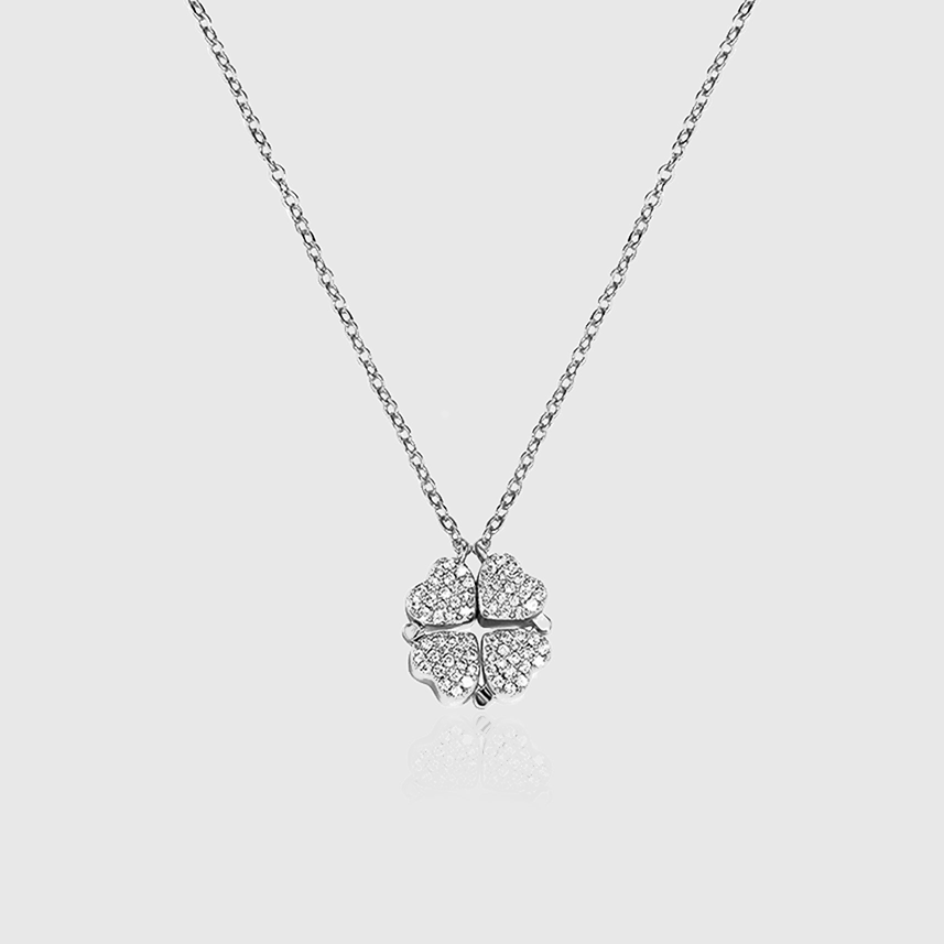 LUCKY CONNECTION NECKLACE [GOLD/SILVER]